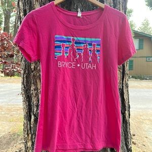 Women’s Pink Bryce Canyon Utah Shirt